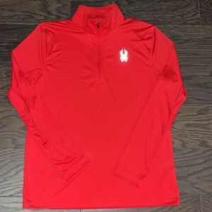 Red Spyder New Performance T neck workout yoga team long sleeve hiking t shirt